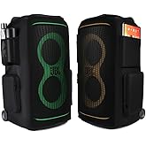 Multifunction Case Speaker Carry Cover Compatible with Jbl PartyBox Stage 520 Portable Party Speaker