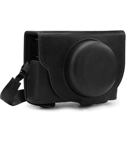 Amazon.com : Sony LCJ-RA Leather Carrying Case for the Cybershot