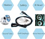 Retevis Two Wire Covert Acoustic Tube Earpiece 2 Pin for RT24 RT27 RT668 BF-888S view 4