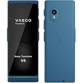 Vasco V4 Language Translator Device | 112 Languages | Free Lifetime Internet in Almost 200 Countries | Cobalt Blue