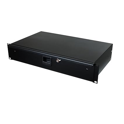 Penn Elcom R1292k 10 2u Shallow Version Lockable Rack Drawer 19