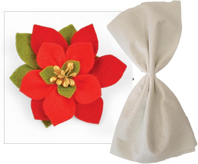 Stella Di Natale Cartoncino.Fustella Bigz Per Bigshot Stella Di Natale Cod 661294 Panno Glitter Bianco Cm 45x50 Amazon It Casa E Cucina