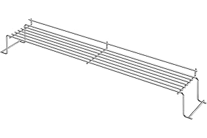 LS'BABQ 65054 62749 81323 Grill Warming Rack for Weber Genesis E310, E320, E330, S310, S320, S330, EP-330, ESP310 Gas Grill, Raised Warming Rack Replacement Part for Weber Genesis 300 Series, Stainless Steel