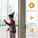 BRITECO Portable Door Lock Anti-Theft Travel Lock for Home Hotel view 3