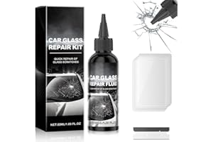 Kit de réparation de fissures pour pare-brise de voiture - Liquide de réparation universel pour pare-brise de voiture