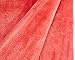 Northpoint Thesis, Cashmere Plush Velvet Throw, Coral, 50x60