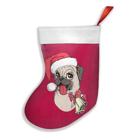 Amazon Com Pug Bell Xmas Holiday Party Decoration Christmas
