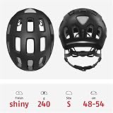 ABUS Youn-I 2.0 Bike Helmet with Light Unisex Kids Teens Adults view 2