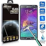 Galaxy Note 4 Screen Protector, MobilePioneer Tempered Glass Crystal Clear HD Screen Protector For Samsung Galaxy Note 4