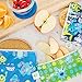 Bumkins Disney Baby Reusable Snack Bag Large, Monsters Inc. Blue