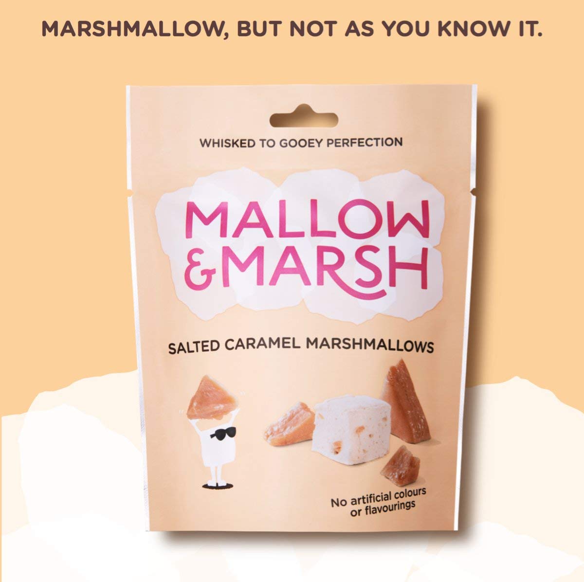 Mallow and Marsh Salted Caramel Marshmallow Pouch, 85 g Amazon.co.uk Grocery Mallow and Marsh Salted Caramel Marshmallow Pouch, 85 g Amazon.co.uk Grocery