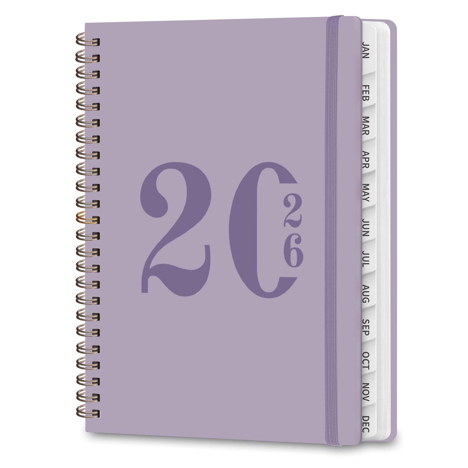 Photo 1 of 2026 Planner, Weekly and Monthly Calendar Agenda Book, Jan 2026 - Dec 2026, Hardcover Planning Academic Planner for Office School Supplies and Desk Accessories - A5 (6.3'' x 8.5'')