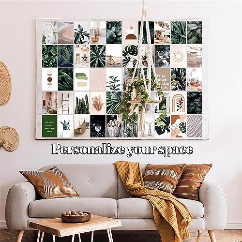 48Pcs Quadro Estetico per Collage a Parete, Arredamento Della Camera, Poster d'arte per Dormitori, Stampe d'arte da Parete per VSCO, Arredamento per Camera da Letto per Gli Amanti Della Musica