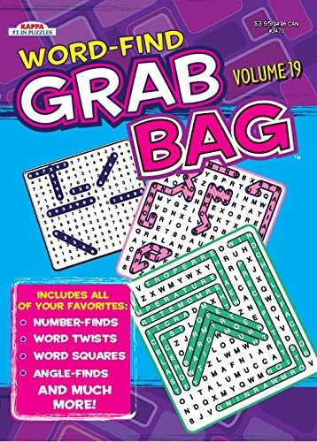 Word-Find Grab Bag Puzzle Book - Volume 19 Paperback – April 1, 2015