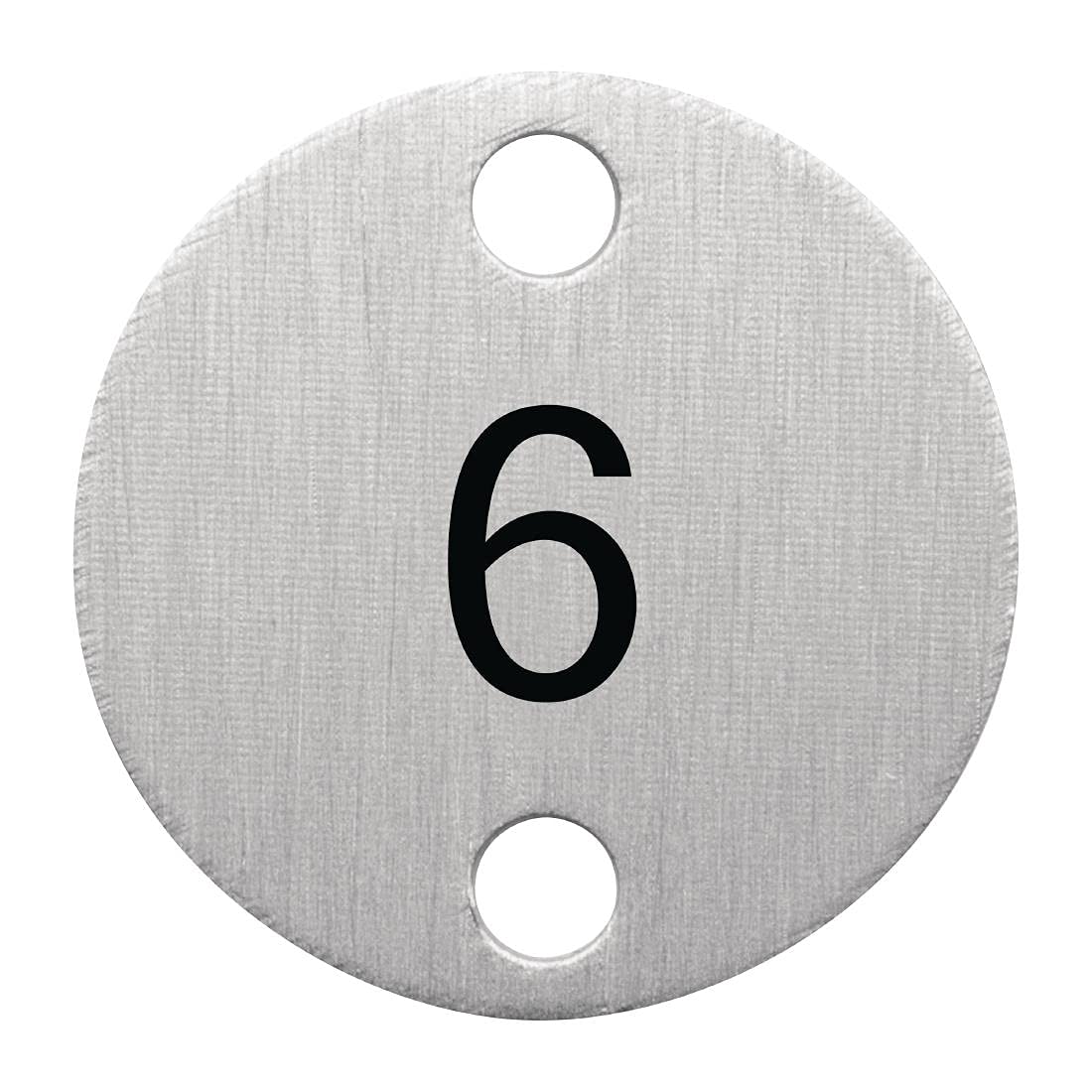 Olympia Table Numbers Silver (6-10)