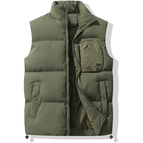 GaoLeAve Winter Men Warm Waistcoat Vest Japanese Streetwear