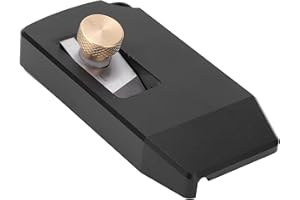 Mini Handle Trimmer, Manual Woodworking Trimming Kit for PVC ABS Melamine Veneer, Planer Trimmer Tool with High Speed Steel B