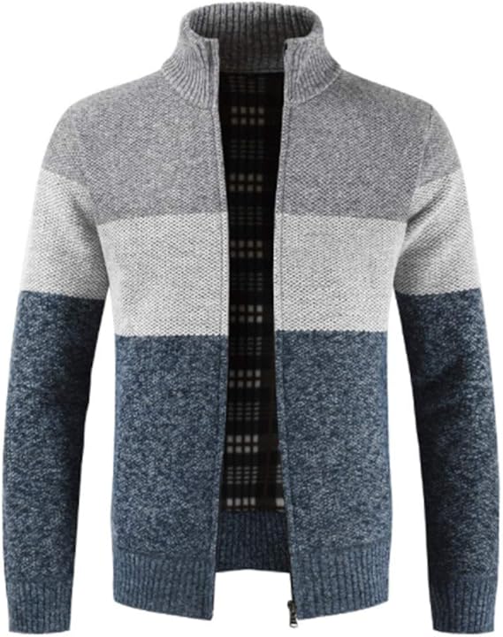 mens fleece cardigan uk