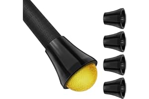 SHU-RAN Golf Ball Retriever, 4 Pcs Golf Ball Grabber Suction Cup for Putter Grip, Durable Golf Ball Retriever Pick Up Tool for End of Putter