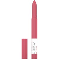 3 X Maybelline Superstay Ink Crayon Lippenstift – Farbe 75 'Speak Your Mind', Matt, Bis Zu 8 Stunden Haltbar