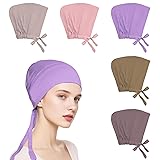 Avxzbef 5Pcs Islamic Muslim Under Hijab Cap Inner