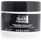 Perlier Black Rice Platinum Exfoliating Facial Cream Renewing Treatment, 3.3 fl. oz.