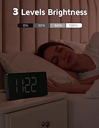 Projection Alarm Clock, Digital Clock with