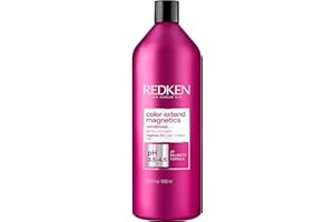 Redken Color Extend Magnetics Conditioner For Color-Treated Hair - Protects Vibrancy & Adds Shine With Amino Acids, Sulfate-Free