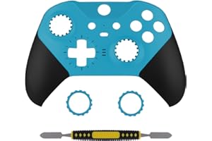 THETREE Housing Shell Faceplate Cover for Xbox Elite 2 Controller,Front Shell Replacement for Xbox One Elite Controller Series 2 (Blue)