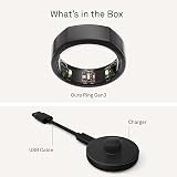 Oura Gen3 Heritage Smart Ring Size 13 Stealth Sleep Heart Rate Fitness view 8