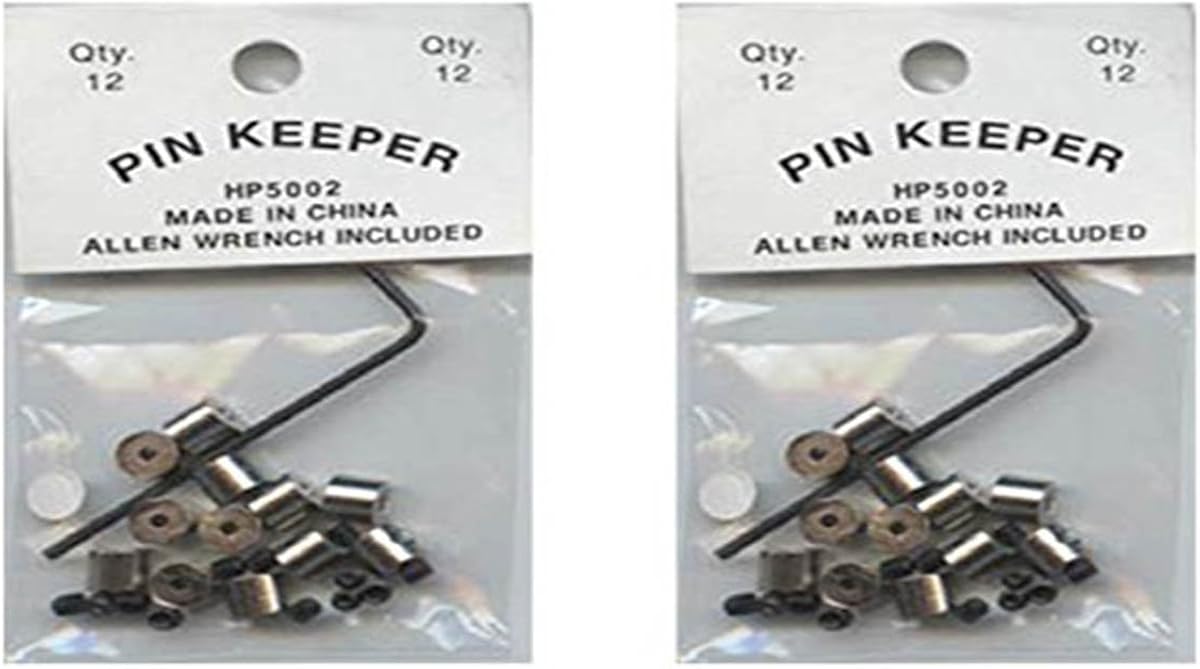 24 Pin Keepers Locking Pin Back Savers Clothing