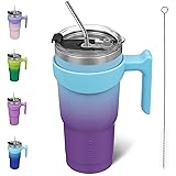 BJPKPK 20 oz Tumbler With Handle And Straw