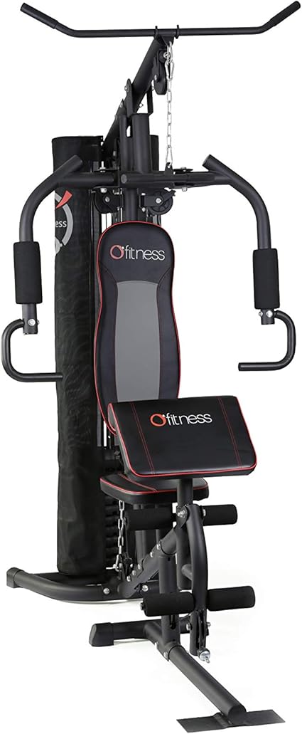O Fitness Presse De Musculation Multigym Dimension 189 X 109 X 215 Cm Amazon Fr Sports Et Loisirs