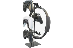 Monzlteck Desktop Controller Holder for PS4/PS5/Xbox ONE/Switch Pro, Controller Organizer,Gaming Accessories