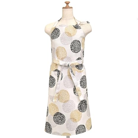 Amazon エプロン ボタニカルヴェッセル 北欧風 エプロン 女性用