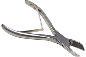 Multipurpose Stainless Steel Coral Reef Fragging Cutter 4.5" Hard and Soft Propogation Straight (KKT)