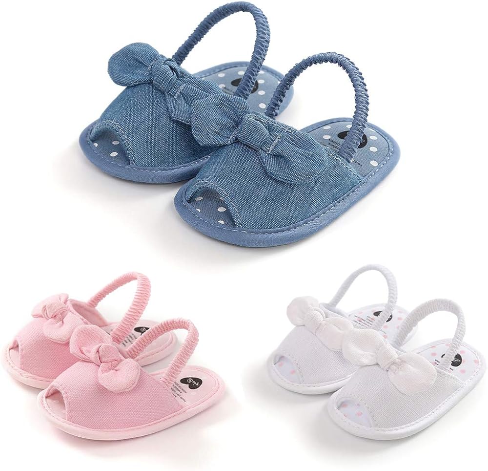 infant fur sandals