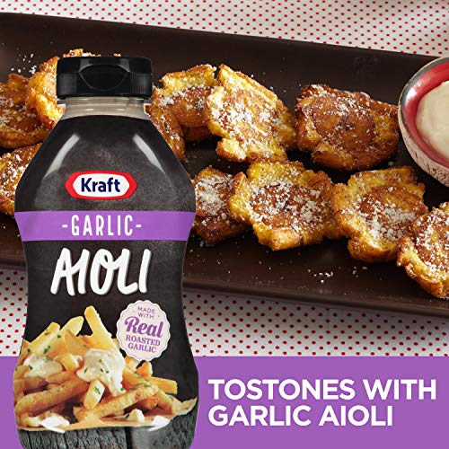 KRAFT MAYO GARLIC AIOLI (12 OZ BOTTLE)