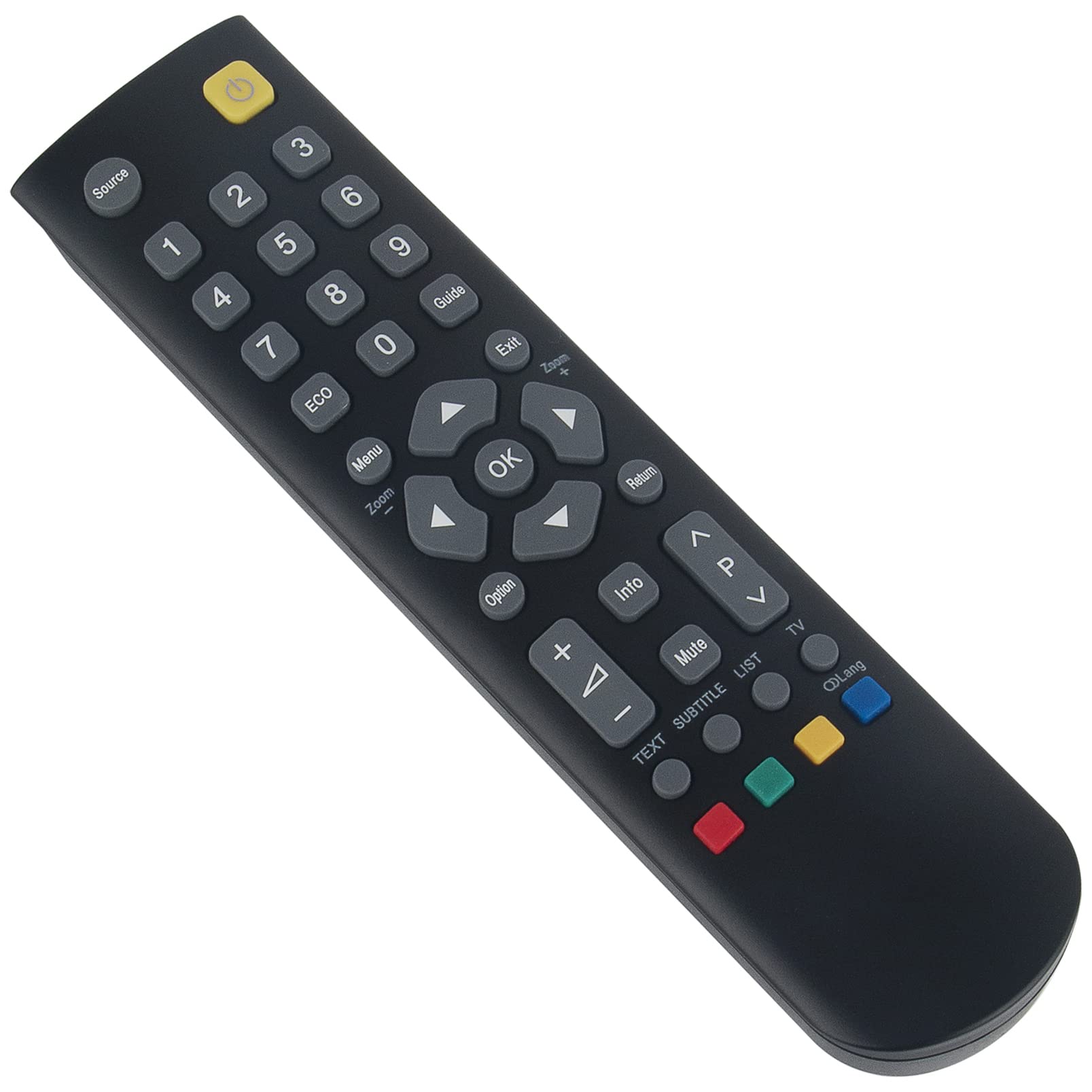 ALLIMITY RC3010E01 Replace Remote Control fit for Hannspree TV HSG1235/AD32 HSG1188/SL32 LT29-32E1 HSG1186 HSG1189/SL40 HSG1187/SK42 HSG1211/SE40 HSG1210 HSG1211