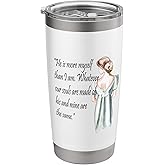 Whatever Our Souls Are Made Of Wuthering Heights Quote Stainless Steel Insulated Tumbler
