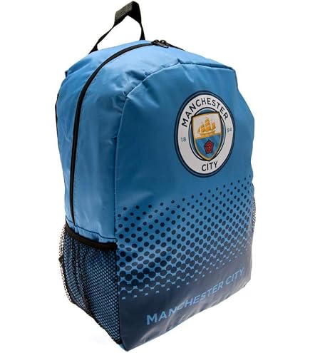 Amazon.com: MANCHESTER CITY FC FADE LUNCH BAG WITH BOTTLE HOLDER