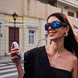 OhO Sunshine 4K Ultra HD Video Sunglasses with 128GB Memory Polarized UV400 view 2