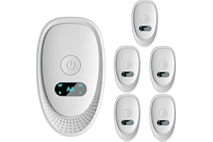 POSI-STERN Ultrasonic Pest & Mouse Repeller Indoor, Ultrasonic Repellent Plug in, Mouse, Roach, Rodent, Bugs, Spider, Ant for Home, Kitchen, Office, Warehouse, Hotel 6 Packs White