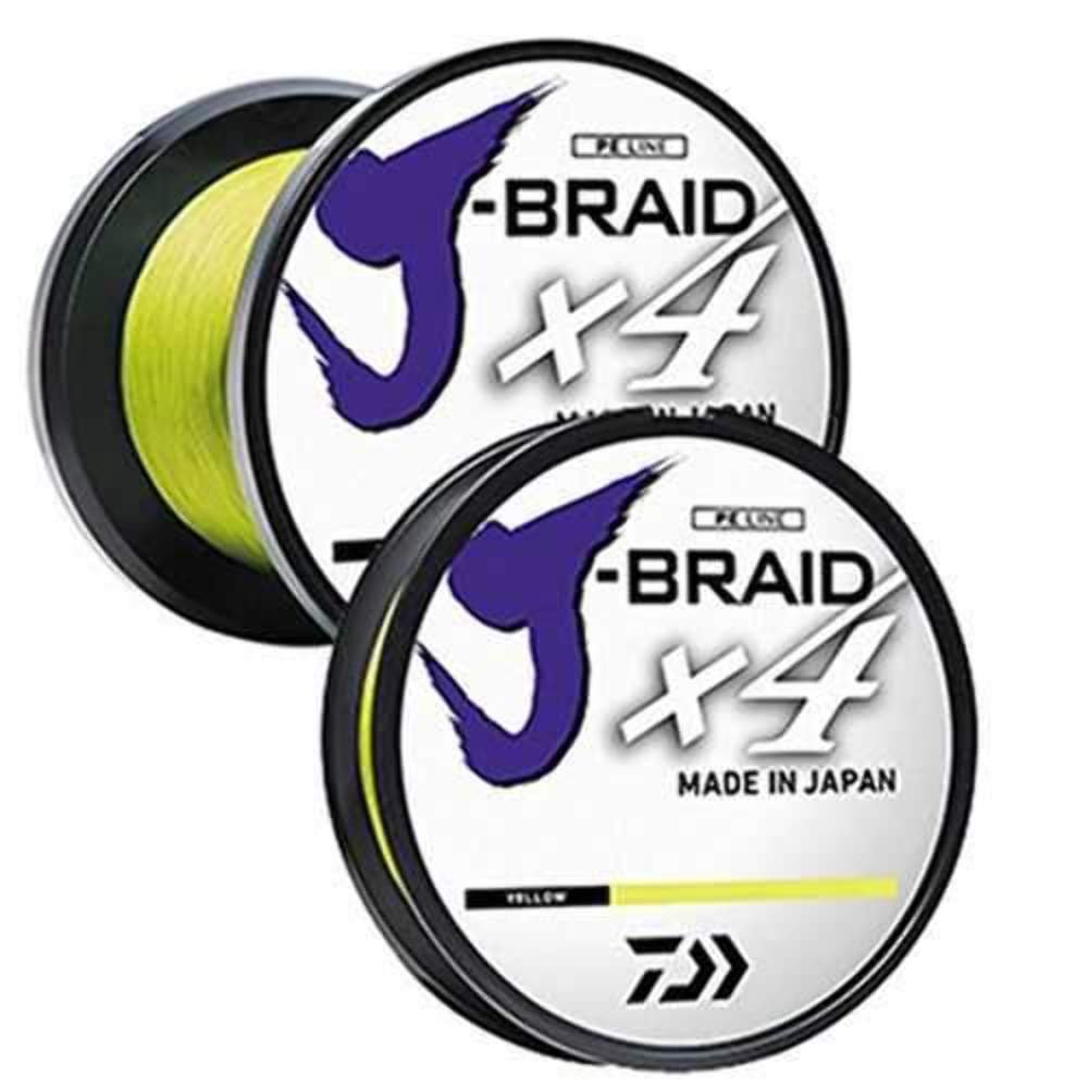 Daiwa JB4U15-300FY, Filler Spool, Fluorescent Yellow, Mono Dia.= 4lb.