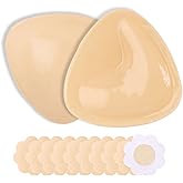 IHOIU Double-Sided Adhesive Push-Up Bra Inserts - Reusable Sticky Bra Pads for Swimwear & Sports Bras