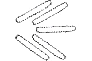 Krneaoch 5 Packs 6 Inch Mini Chainsaw Chain, 6 Inch Chainsaw Replacement Chains (Original) for 6 Inch Cordless Electric Porta