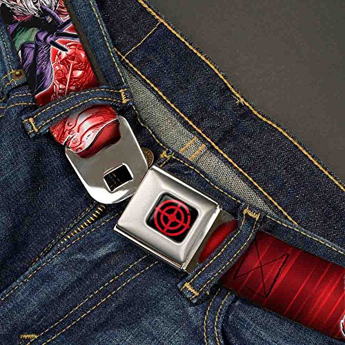 5-suicide Squad Villains Group Reds Seatbelt Belt