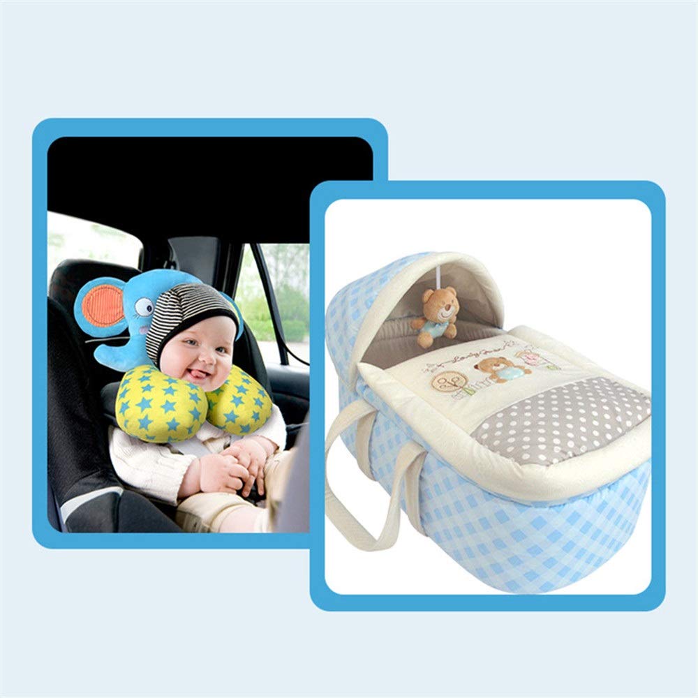 正規品 赤ちゃんはよく眠る良いポータブル幼児ベッド赤ちゃんキャリーコットバシット旅行ベッドベビーベッド 幼児トランスポーターバスケット付きキャノピーとハンドル0 7ヶ月用赤ちゃん シティファミリーミニベビーベッド 色 青 青 B07r3br32v 日本製 Tcp24 News