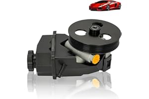 NTLTPYY Power Steering Pump Compatible with Chevy Impala Monte Carlo - 2006-2011- V6 3.5L/V8 5.3L - Replacement OE 19369078 88964571- Includes Pulley & Kit