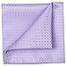 KissTies Lavender Wedding Ties Set Necktie + Pocket Square + Gift Box